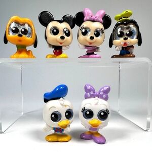 Disney Doorables MICKEY AND FRIENDS Series 4 Complete Set of6 ULTRA RARE BOOKLET
